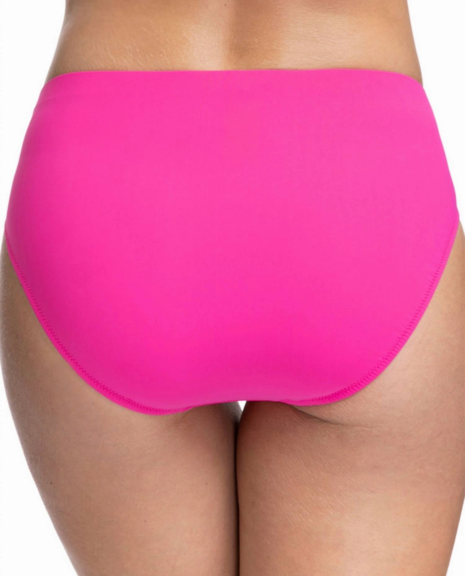 Mid Rise Tankini Bottom In Tutti Frutti Fuchsia