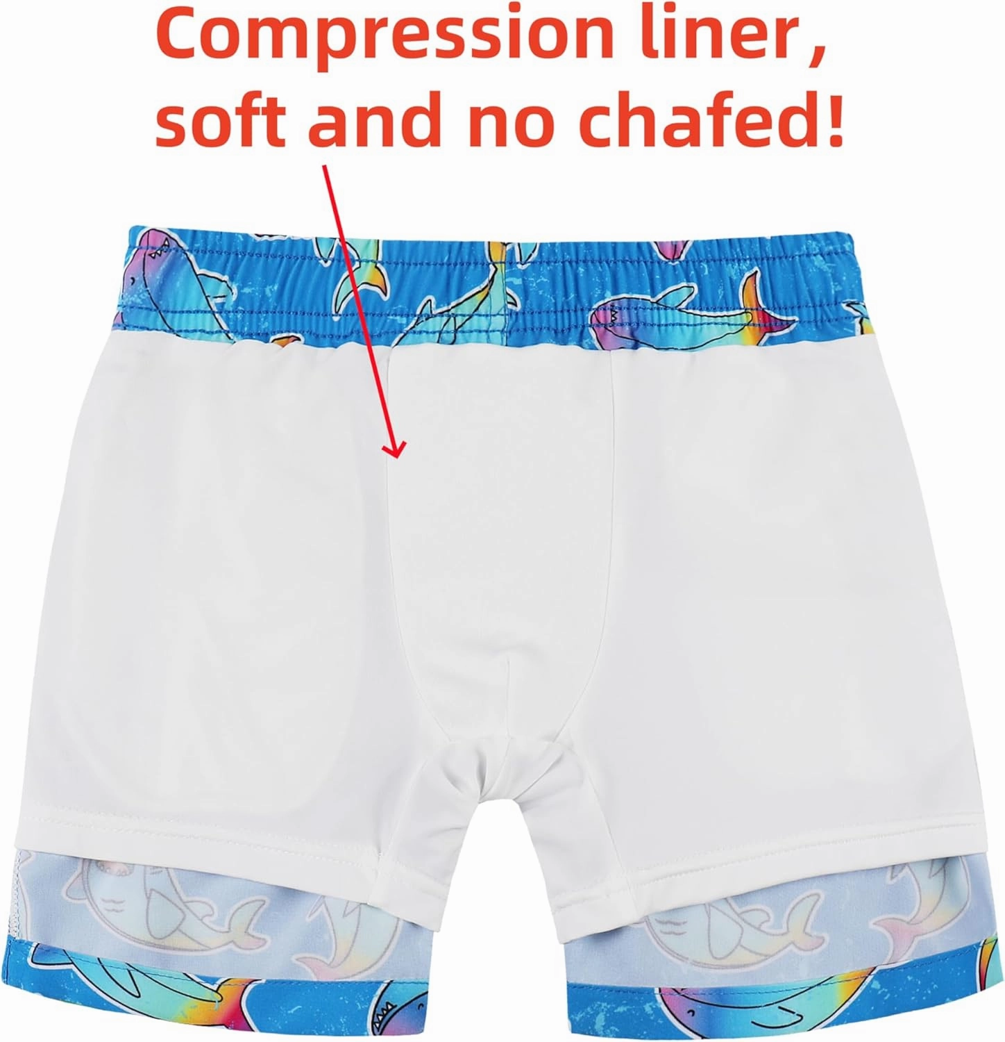 MILANKERR Toddler Boys Rash Guard Sets,Swim Trunks with Compression Liner,Swim Shirt Sets