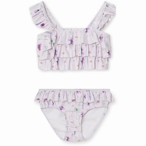 MINI A TURE Giulia Printed UV50  Bikini Floating Flowers