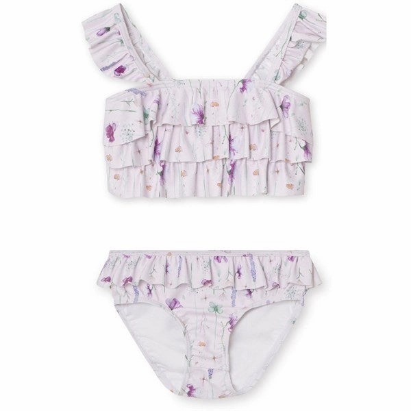 MINI A TURE Giulia Printed UV50  Bikini Floating Flowers