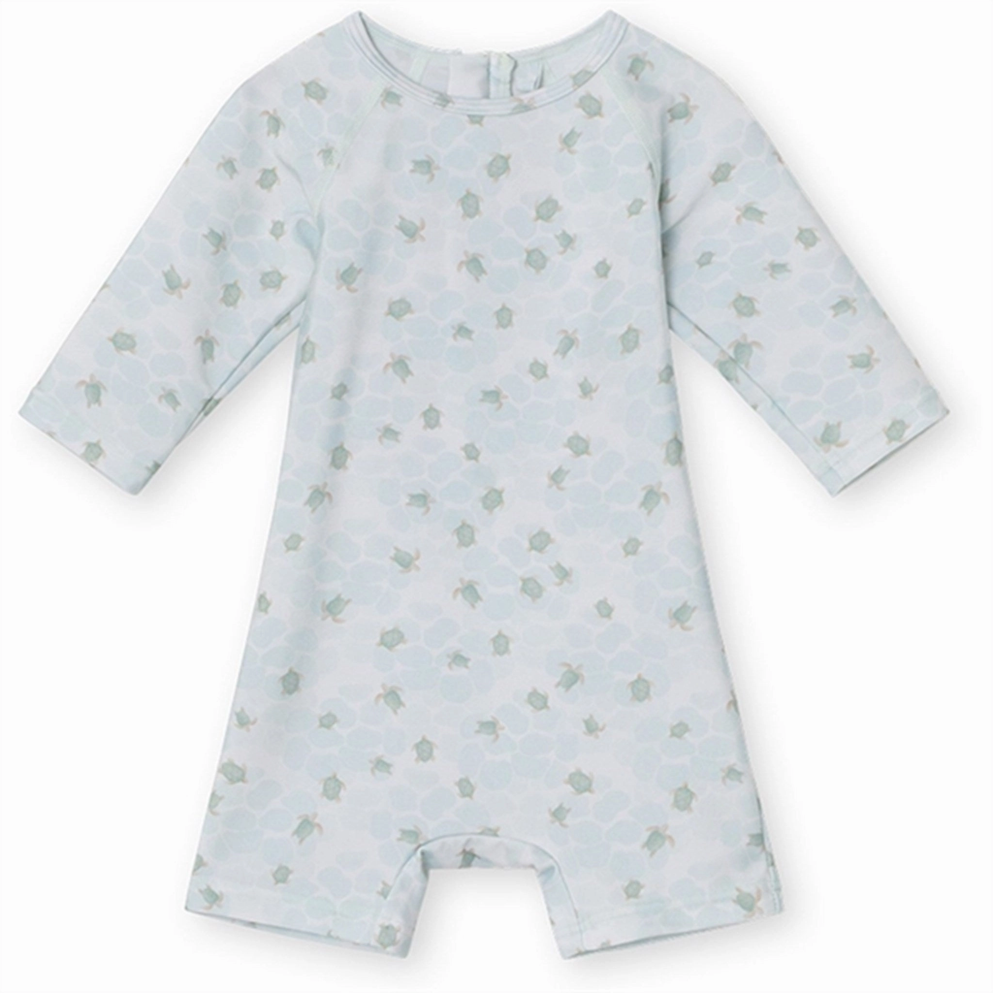 MINI A TURE Goldie Printed UV50 Swim Suit Green Sea Turtle