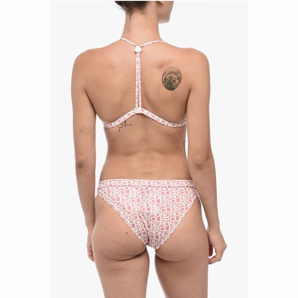 Moncler Logoed Bikini Set with Adjustable Women's Straps