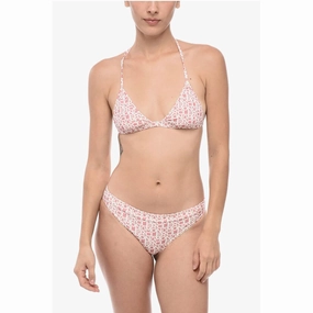 Moncler Logoed Bikini Set with Adjustable Women's Straps