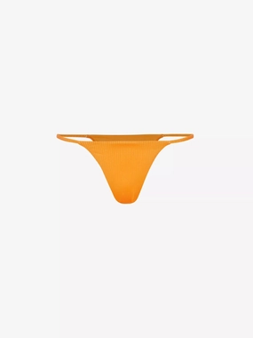MONDAY SWIMWEAR Barbados High-Rise Orange Bikini Bottoms