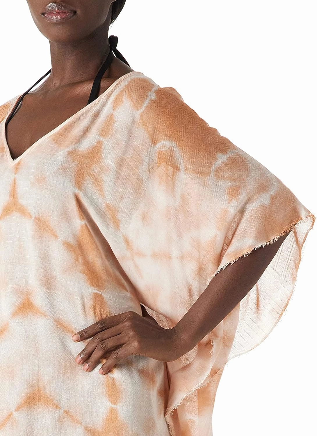 Moss Rose Women's Swimsuit Cover up Beach Kaftan for Bathing Suit with Floral Pattern