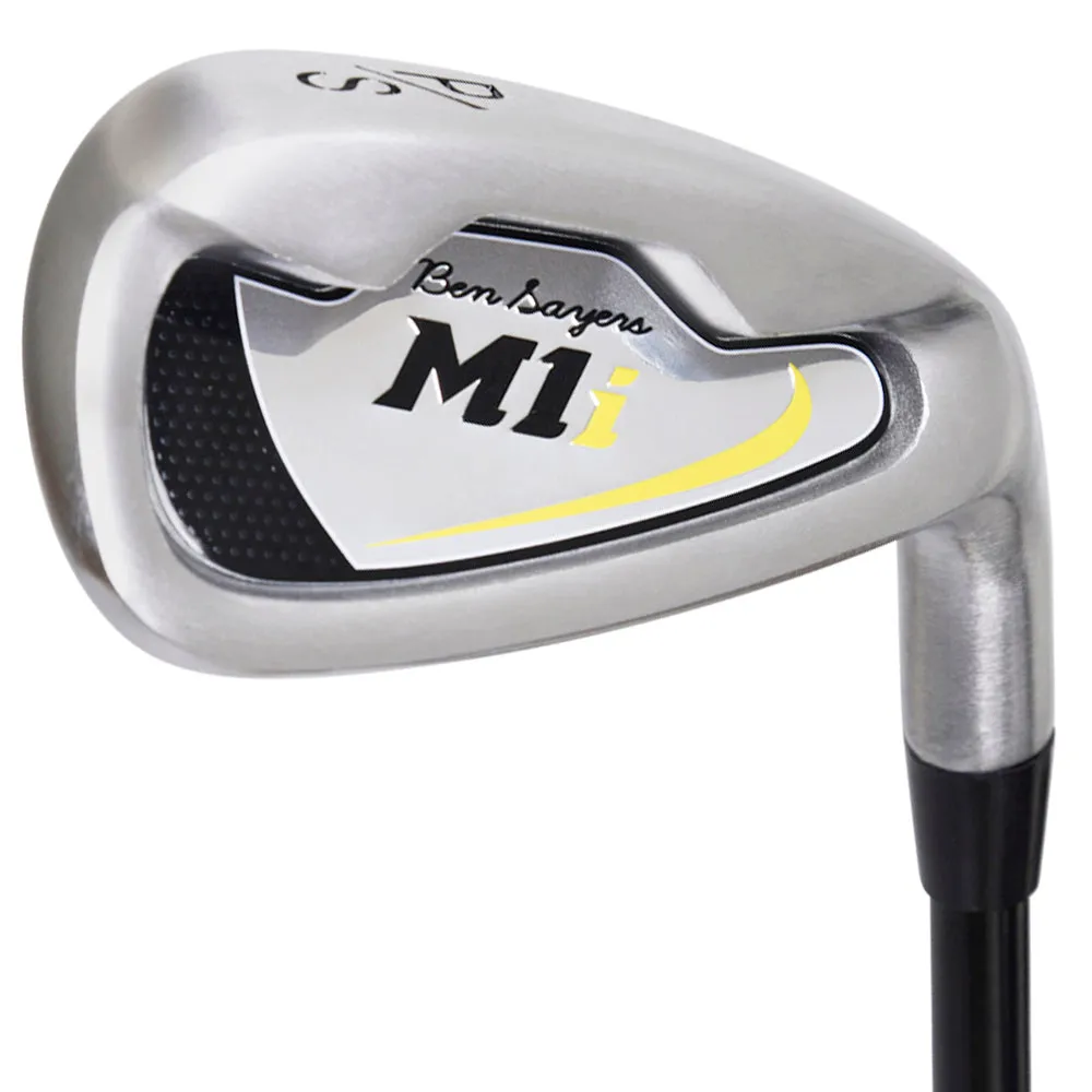 Ben Sayers M1i Junior 5-Piece Package Set - Black/Yellow, Personalized golf bag