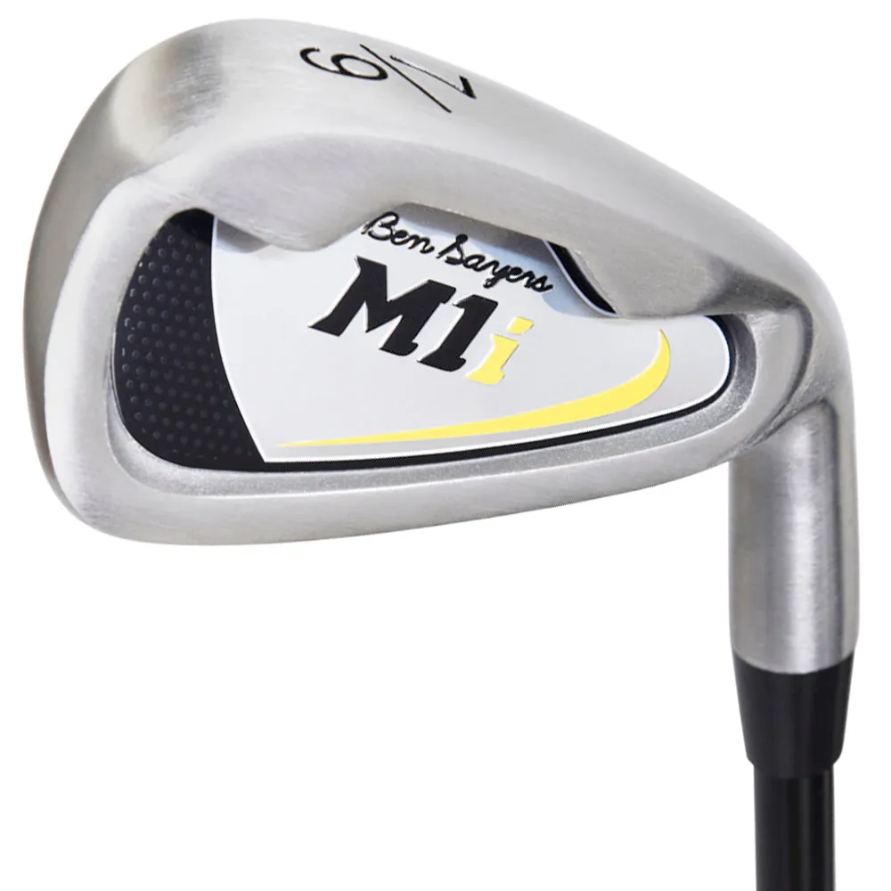 Ben Sayers M1i Junior 5-Piece Package Set - Black/Yellow, Cadet size golf gloves, Golf club sets under $500
