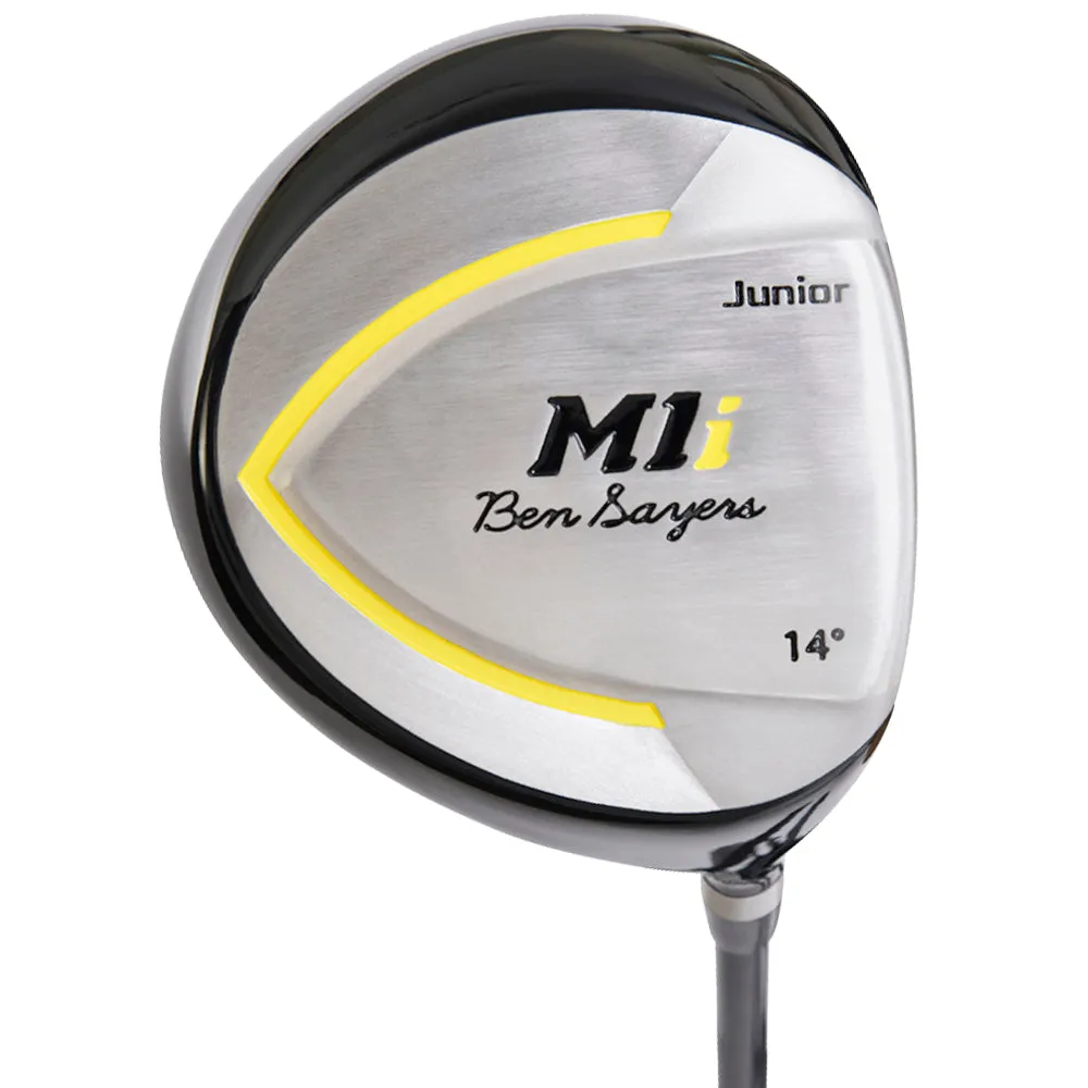 Ben Sayers M1i Junior 5-Piece Package Set - Black/Yellow, Golf cleats replacement, Golf club grips, Golf posture corrector