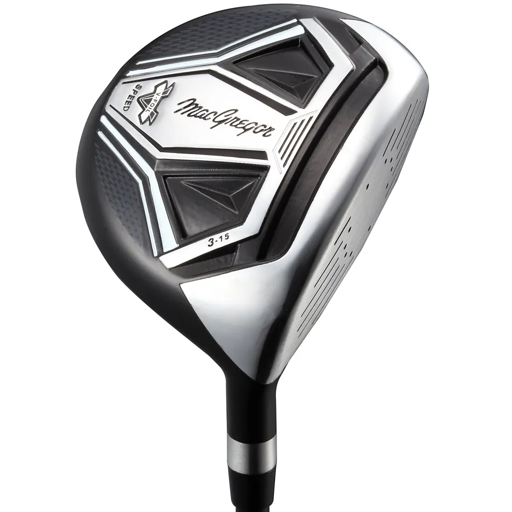 MacGregor V-Foil Speed 11-Piece Stand Bag Package Set - Ladies/Youth, Golf club cleaner