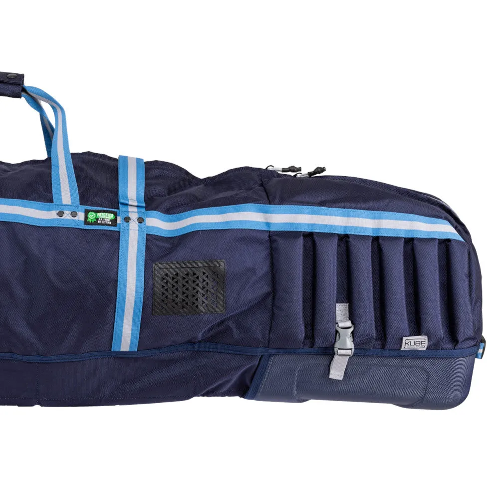 Sun Mountain Kube Travel Bag - Navy/Cavalry, Golf cart bag with 14 dividers