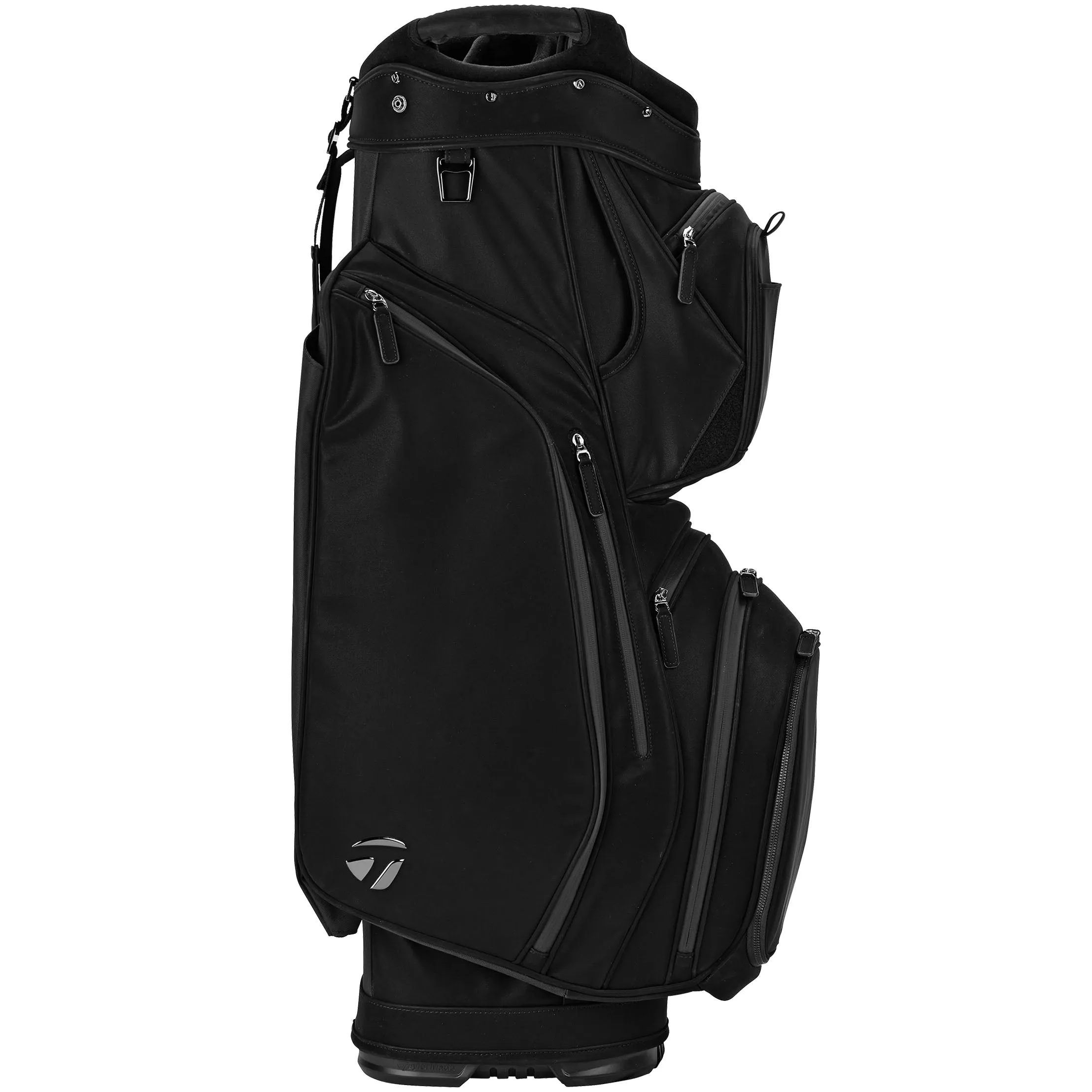 TaylorMade Signature Cart Bag - Black, Golf training aid, Cadet size golf gloves