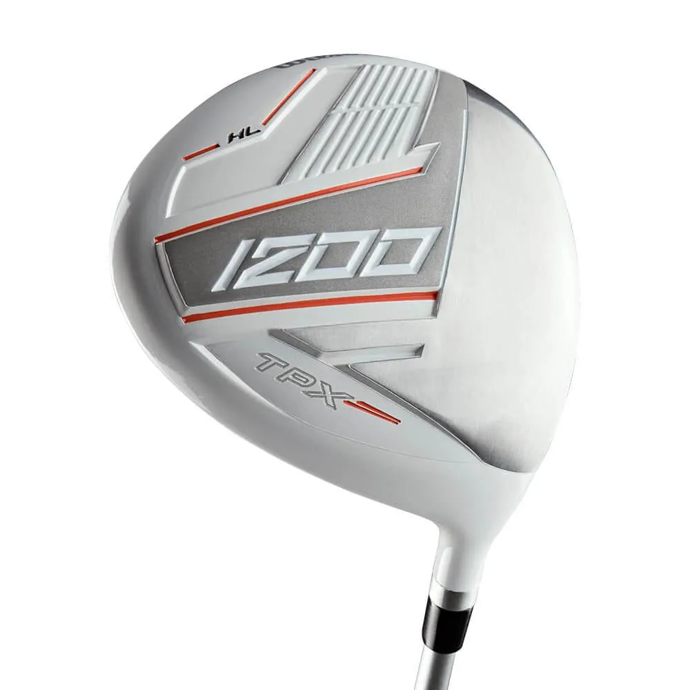 Wilson 1200 TPX Golf Package Set - Ladies/Youth, SPF 50 golf shirts, Golf club head covers