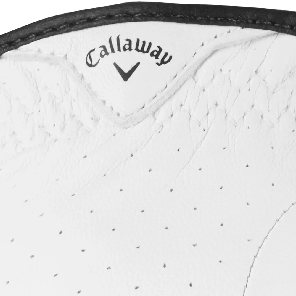 Callaway Ladies Dawn Patrol Leather Golf Glove - White, High visibility golf balls, Lightweight golf shoes