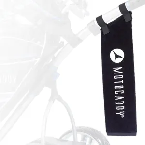 Moving Fast Motocaddy Deluxe Golf Trolley Towel - Black Fresh Finds, Golf putter for beginners