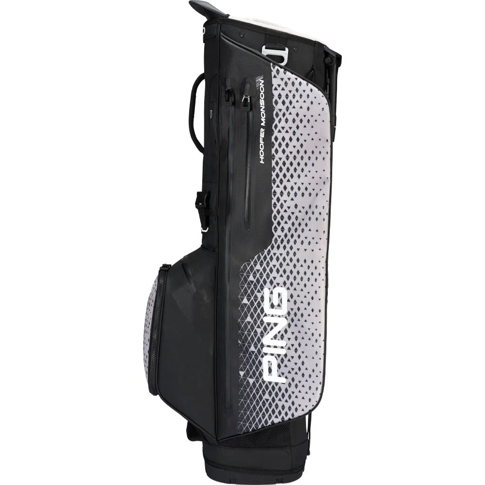 Ping Hoofer Monsoon 231 Stand Bag - Black/Grey, Best golf irons