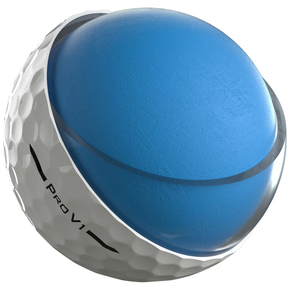 Titleist Pro V1 Golf Balls - White - 3-Ball Sleeve, Novelty golf head covers
