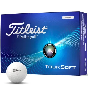 Moving Fast Titleist Tour Soft Golf Balls - White - 12 Pack Instant Classic, Team golf uniforms, Adjustable golf driver, Golf gift for men