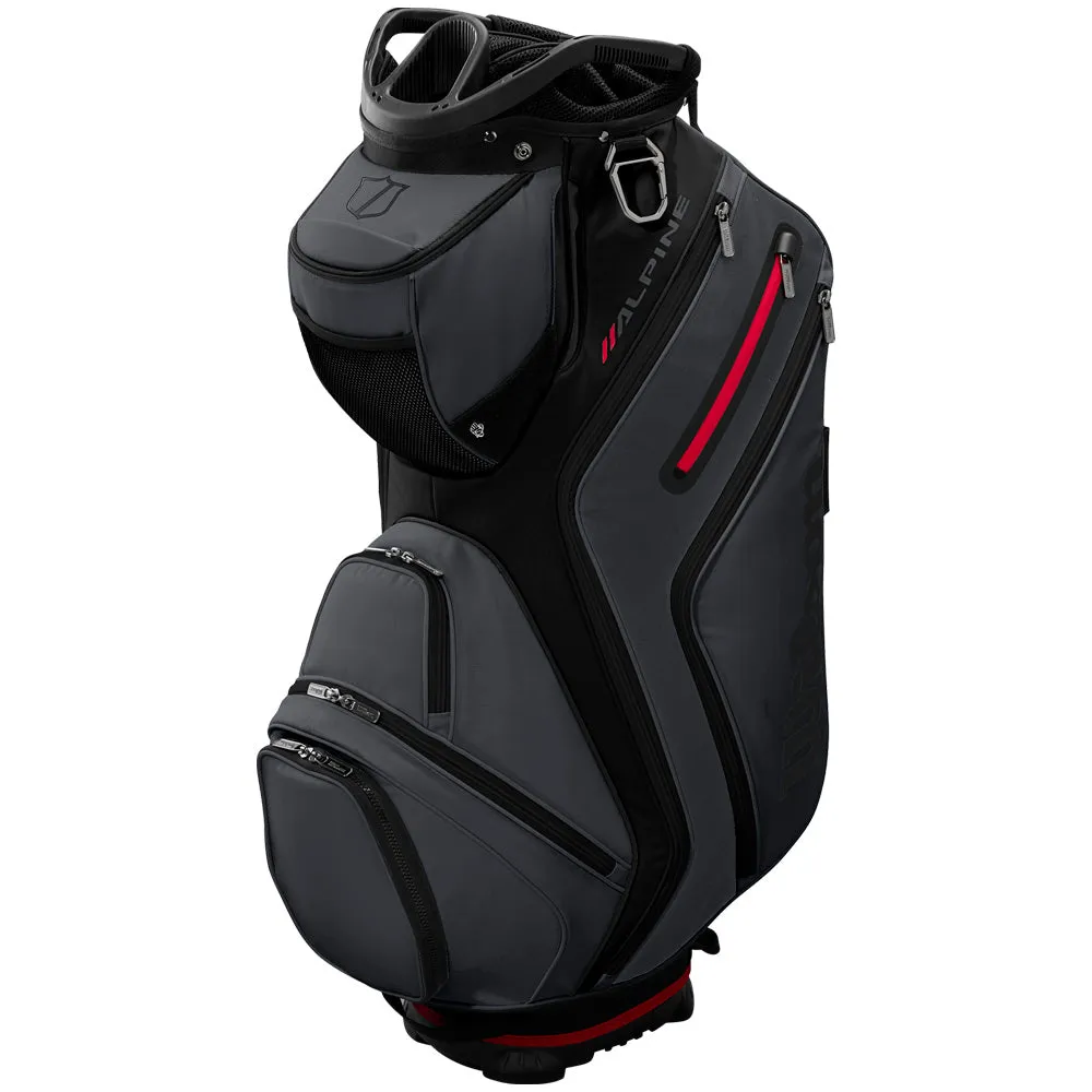 Wilson Alpine Cart 14 Bag - Black/Grey, Golf wedges 52 degree