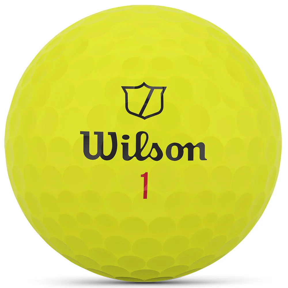 Wilson Staff Model X Golf Balls - Yellow - Double Dozen, Golf stand bag, Golf ball markers, Yellow golf balls