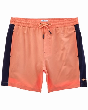 Mr.Swim Colorblocked Stretch Compression Swim Trunk