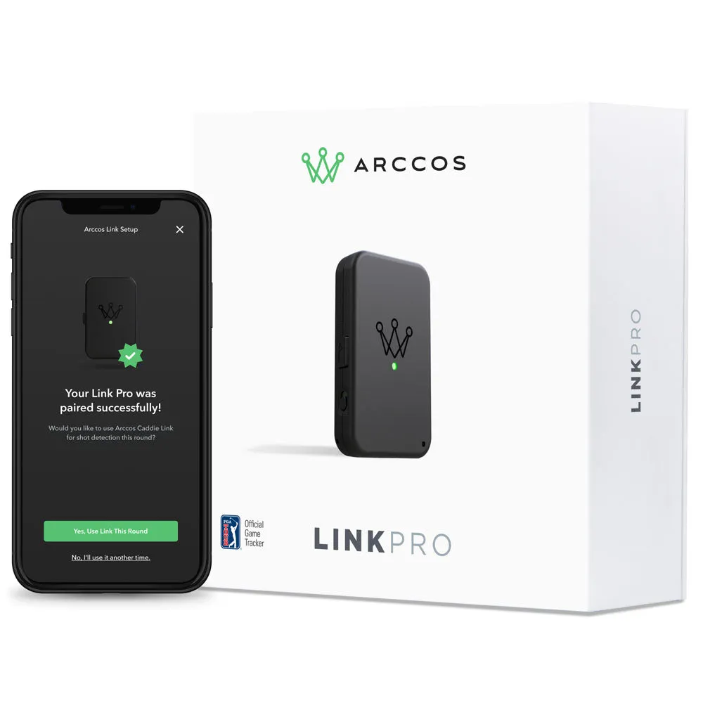 Arccos Starter Bundle 4th Generation Sensors & Link Pro - Green, Golf shaft flex chart