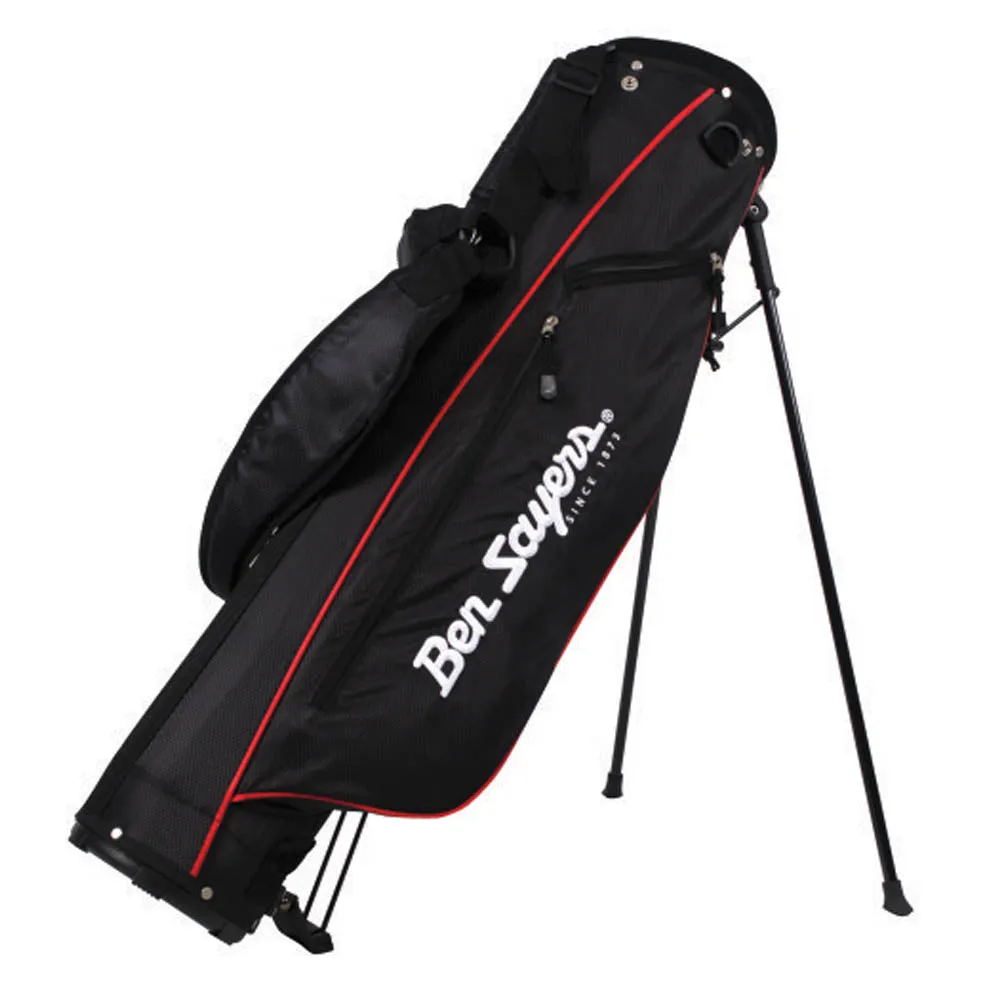 Must-Have Ben Sayers 6" Pencil Stand Bag - Black/Red Too Good to Miss, TaylorMade Stealth driver, Golf ball finder glasses