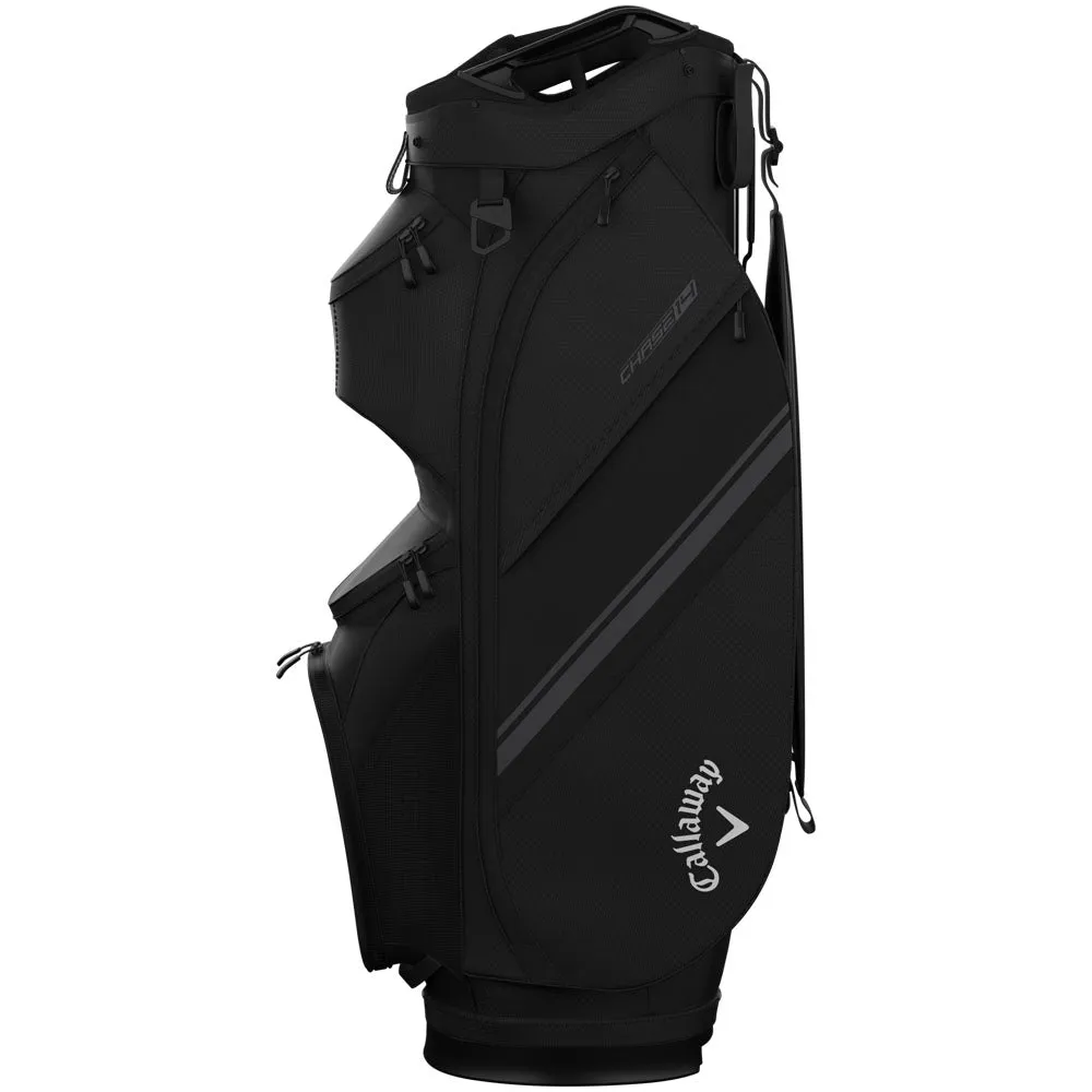 Callaway Chase 14 Cart Bag - Black, Golf hybrid club, Sustainable golf clothing