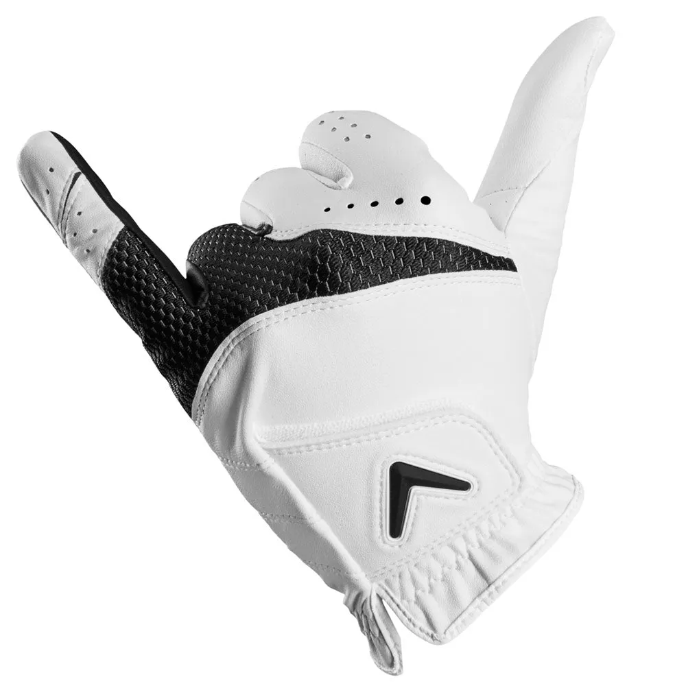 Callaway Weather Spann Golf Gloves (2 Pack) - White, Funny golf gifts