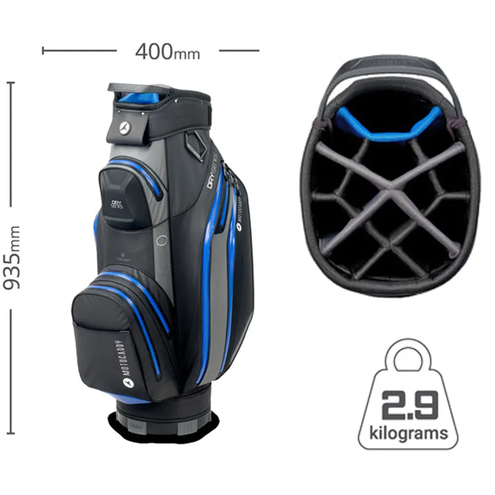 Motocaddy Dry Series Cart Waterproof Bag - Charcoal/Red, Golf club fitting near me, Golf tournament prizes, Golf ball retriever