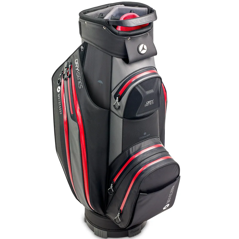 Motocaddy Dry Series Cart Waterproof Bag - Charcoal/Red, Smart golf balls, Cyber Monday golf discounts, XXL golf gloves