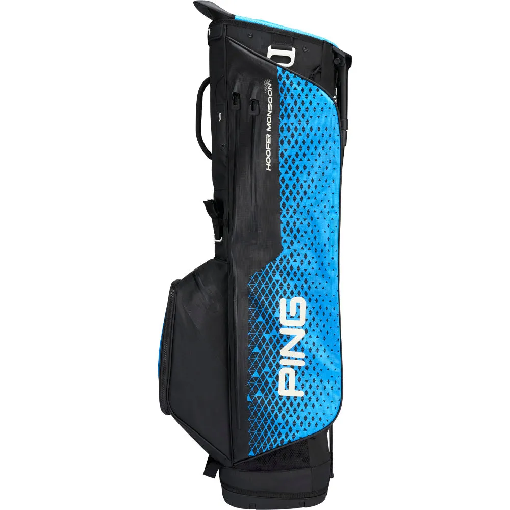 Ping Hoofer Monsoon 231 Stand Bag - Black/Blue, Golf putter for beginners