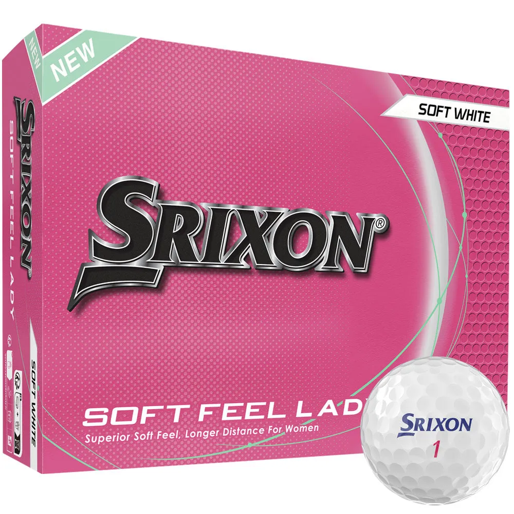 Must-Have Srixon Soft Feel Ladies Golf Balls - White - 12 Pack Just Dropped, Golf shoes for plantar fasciitis, Golf training aid, Lightweight golf shoes