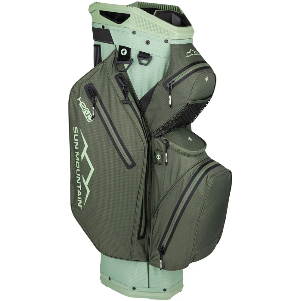 Sun Mountain H2NO Staff Waterproof Cart Bag - Fairway/Camp, Golf rule book 2024, Lightweight golf bag