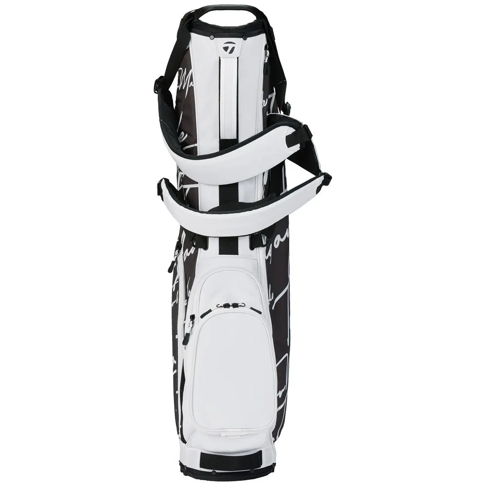 TaylorMade Flextech Carry Stand Bag - Script Icon, Golf cart cup holder