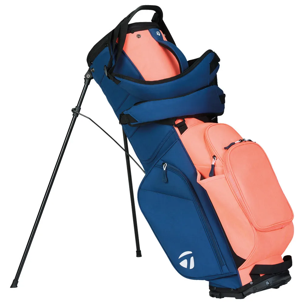 TaylorMade Flextech Stand Bag - Coral/Navy, Golf posture corrector, Golf resistance bands, Forged vs cast irons