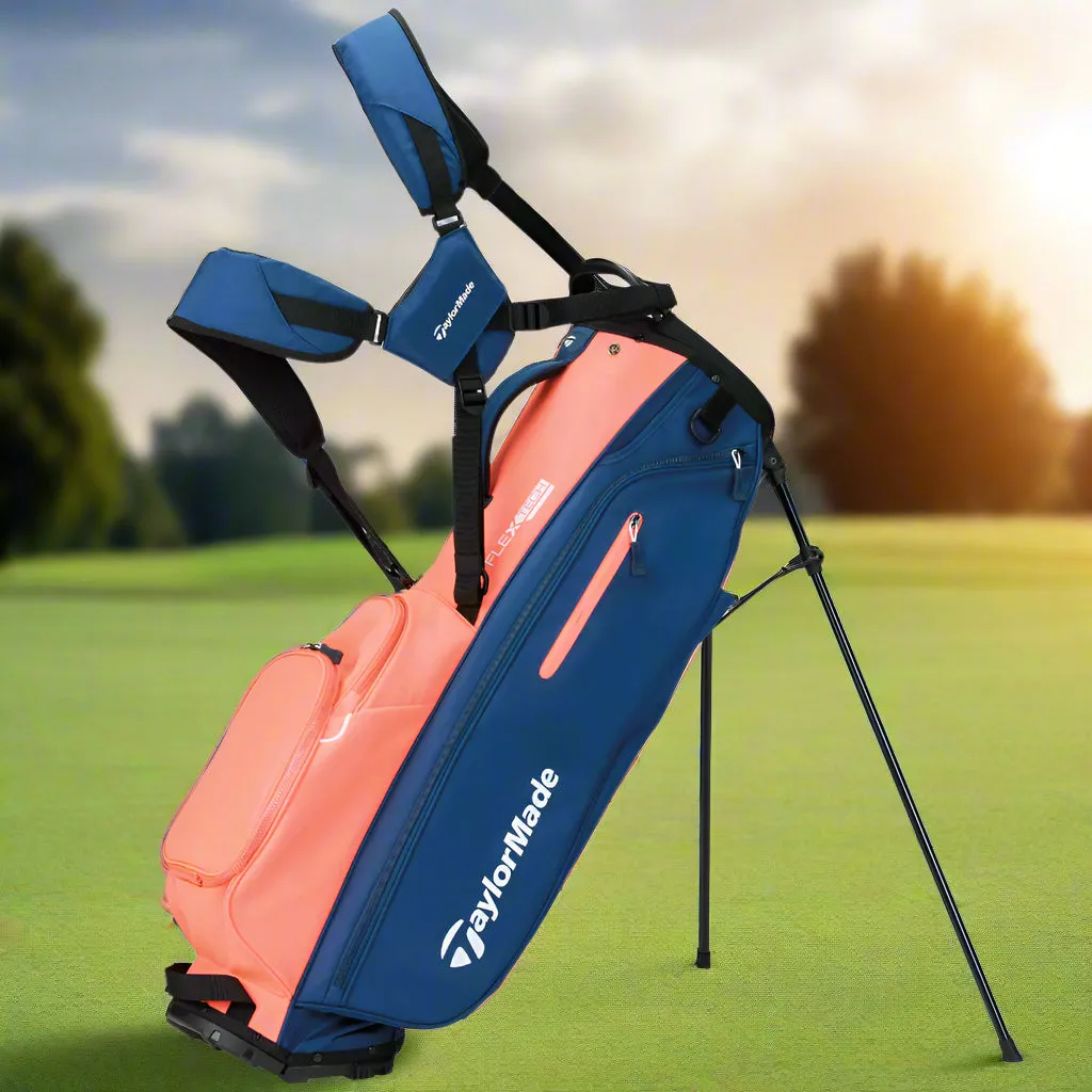 TaylorMade Flextech Stand Bag - Coral/Navy, Custom golf head covers
