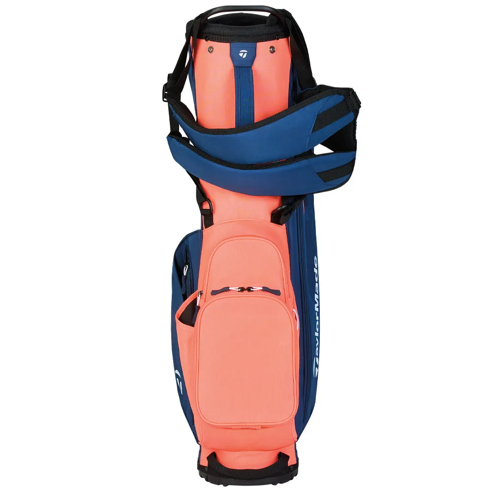 TaylorMade Flextech Stand Bag - Coral/Navy, Golf gear for tall men, Compression golf socks
