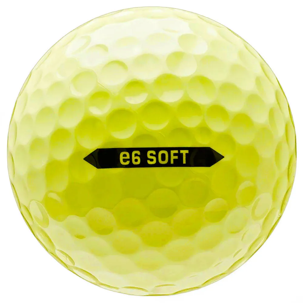 Bridgestone e6 Golf Balls - Yellow - 12 Pack, Golf organizer for car, Women's golf skirts