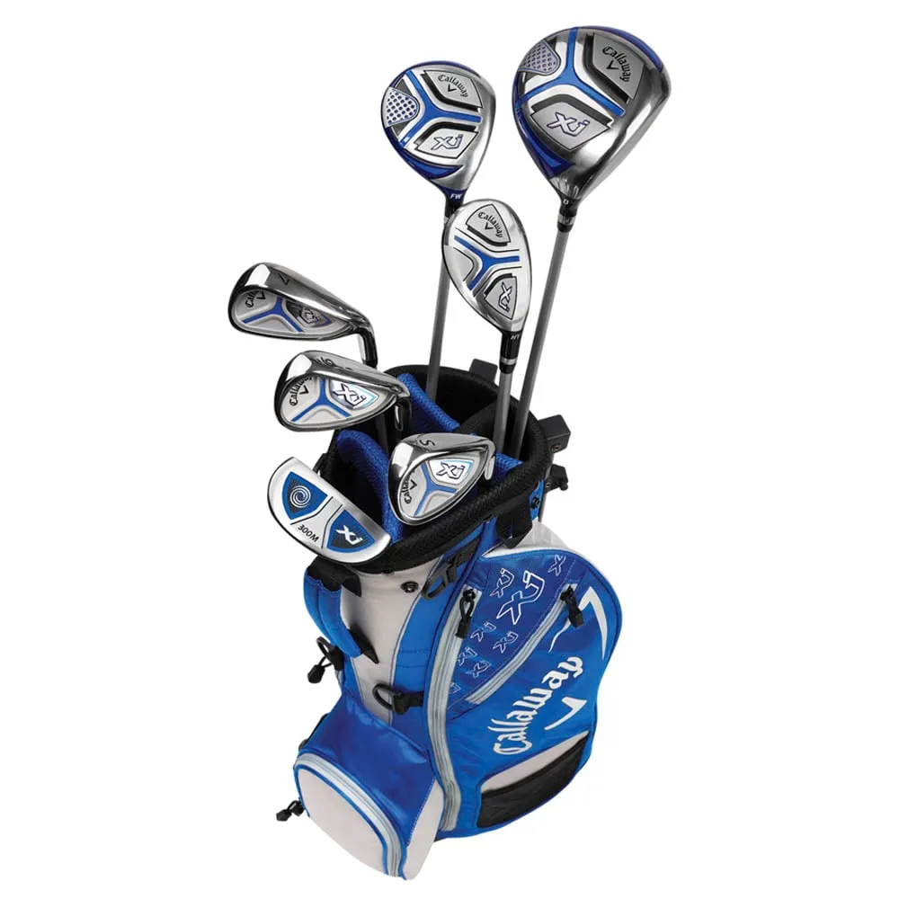 Callaway XJ-3 8-Piece Junior Package Set - Blue - (54-61"), Adjustable golf driver, TaylorMade Stealth driver