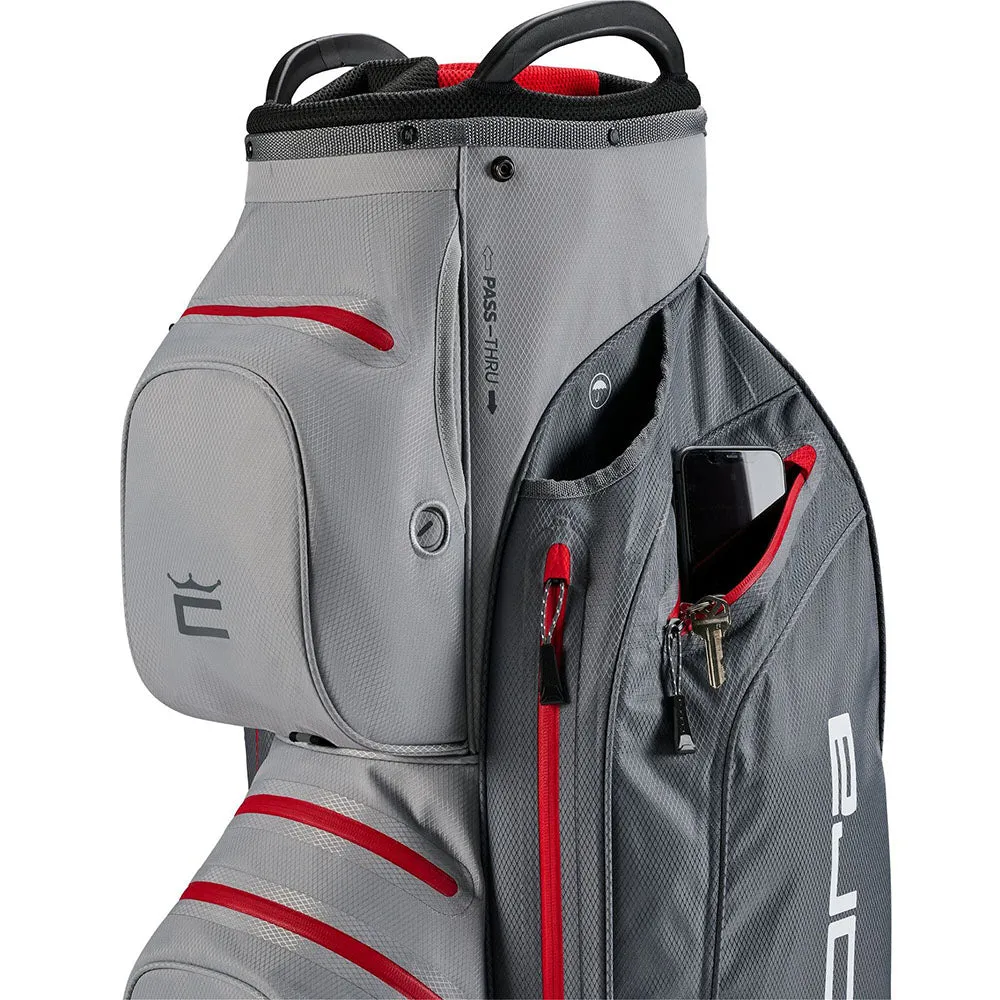 Cobra Ultradry Pro Cart Waterproof Cart Bag - High Risk Red/High Rise, Golf chipping net, Golf alignment sticks