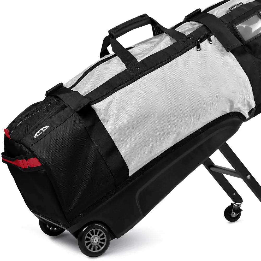 Sun Mountain Club Glider Meridian Travel Cover - Black/White/Red, Golf accessories for beginners, Forged vs cast irons, Graphite golf shafts