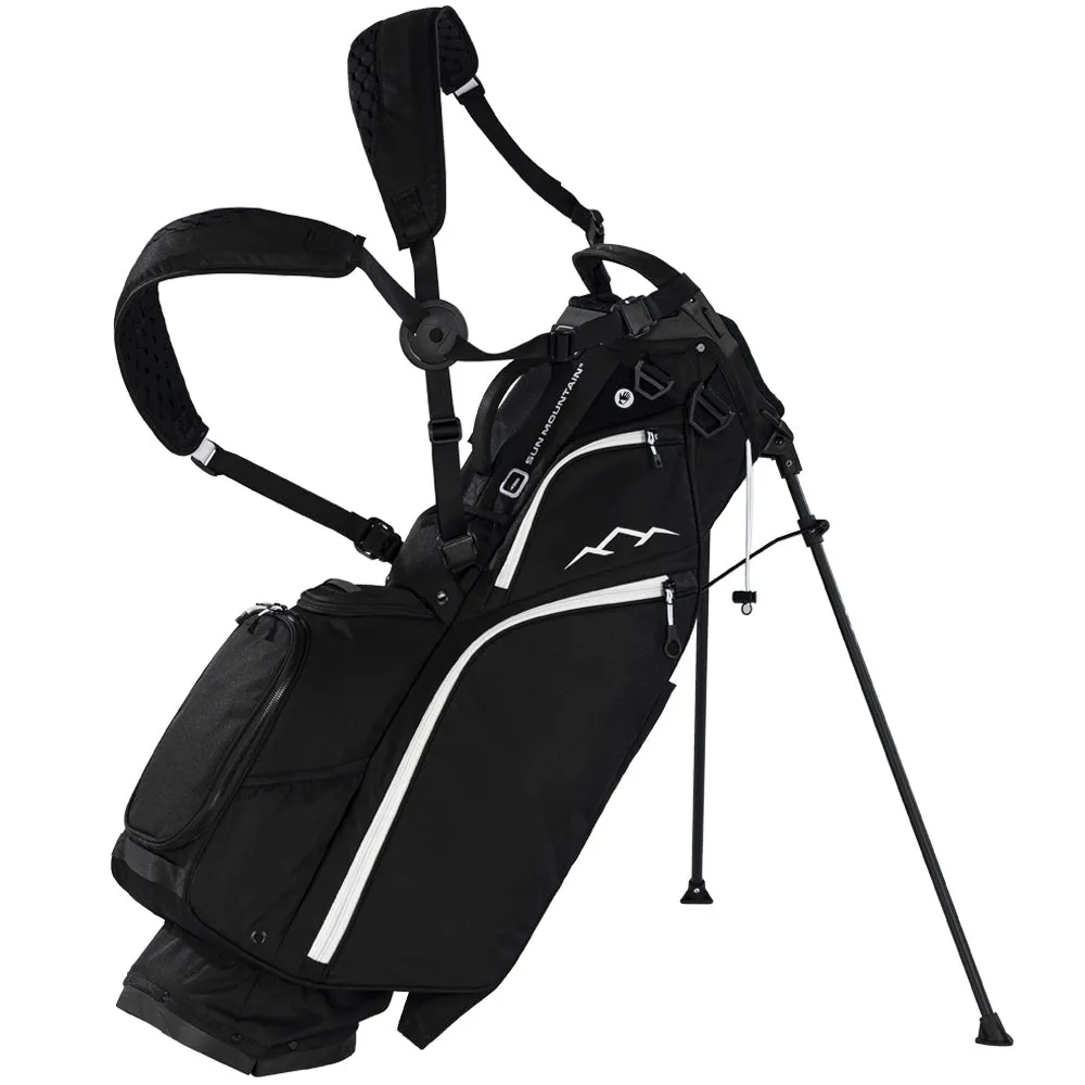 Must Try Sun Mountain Eclipse 3.5 Stand Bag - Black/White Worth the Hype, Golf travel essentials, Senior golf clubs