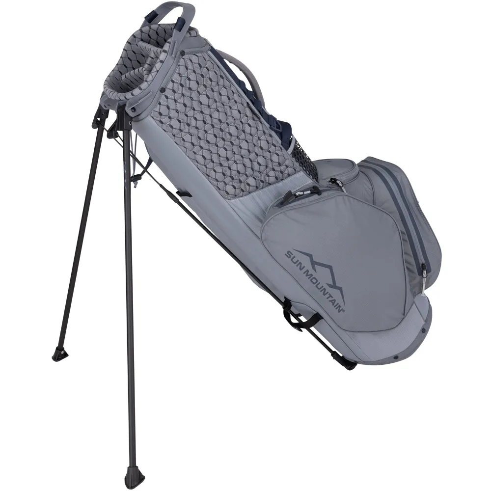 Sun Mountain H2NO Litespeed Waterproof Stand Bag - Cadet/Nickel, Golf bag cooler pocket