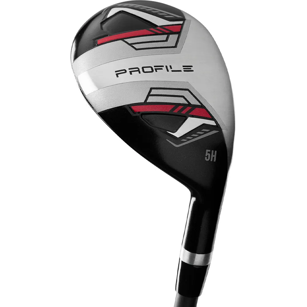 Wilson Profile 7-Piece Stand Bag Package Set - Steel, Adjustable golf driver, Low compression golf balls