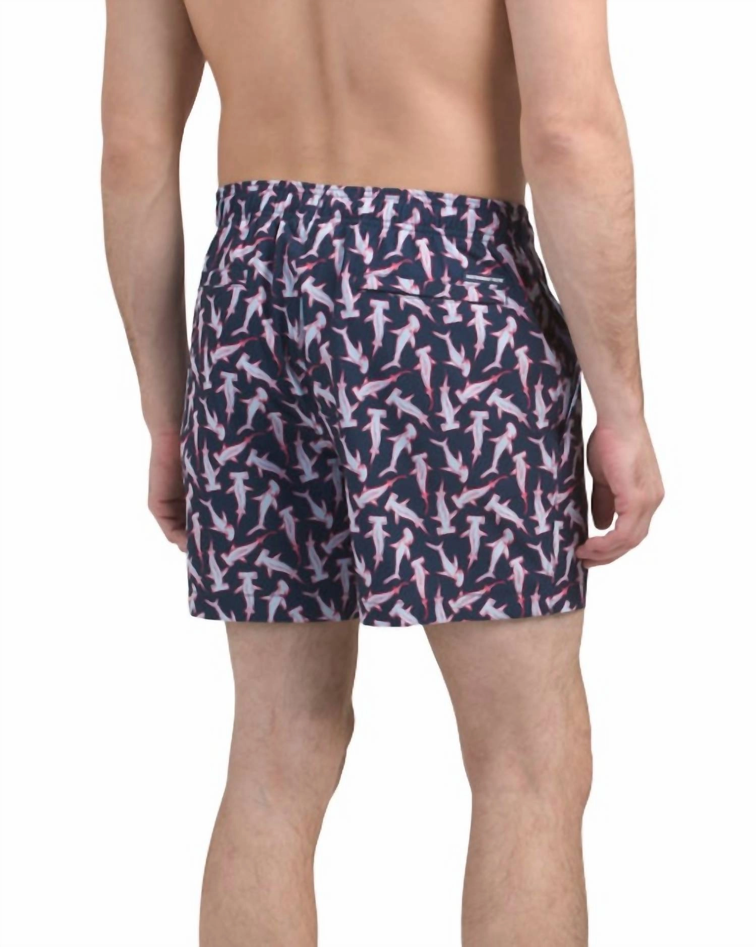 Nailed It Swim Trunk In Dress Blue