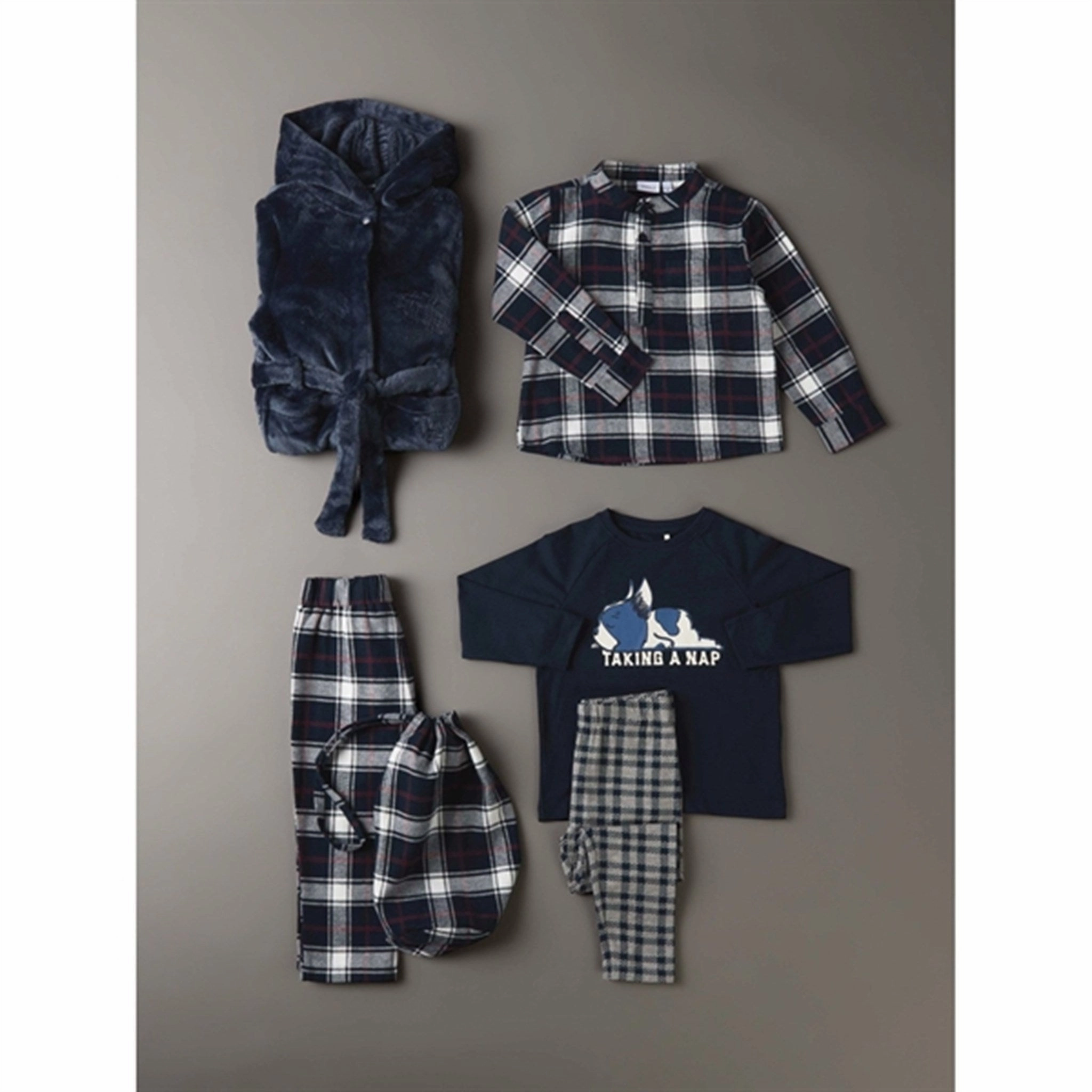 Name it Dark Sapphire Raibe Morning Robe