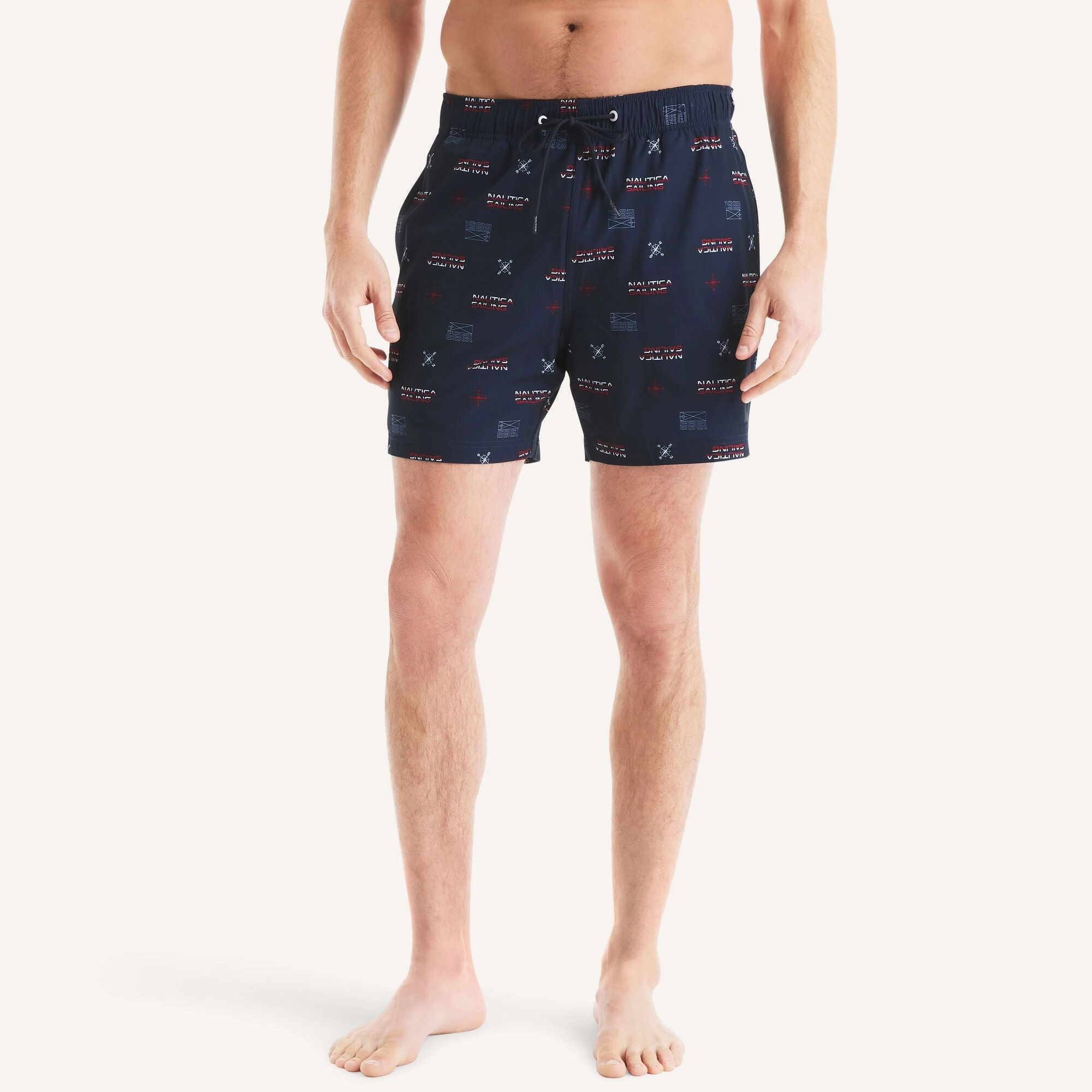 Nautica Mens 6" Quick-Dry Swim