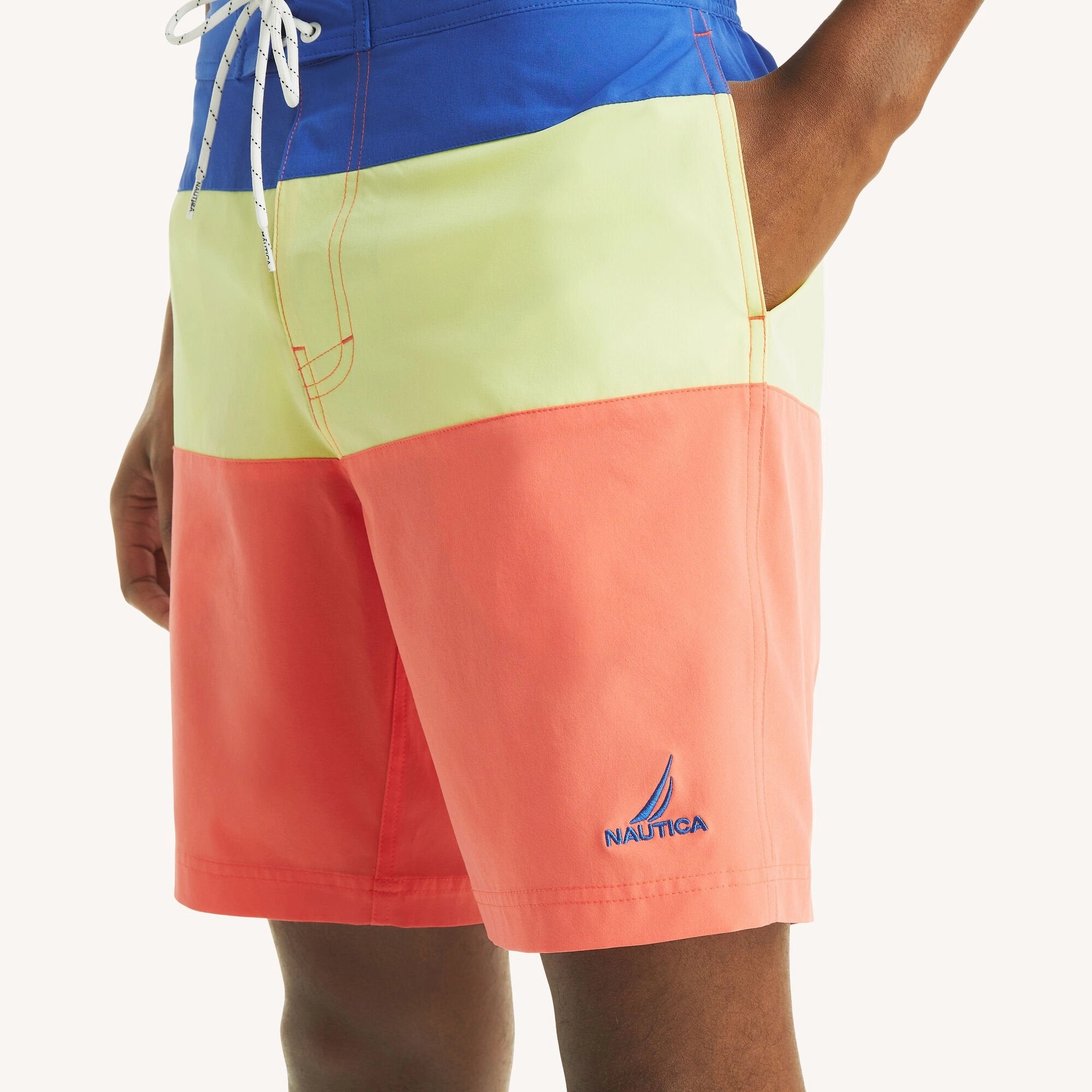Nautica Mens 8.5" Board Quick-Dry Swim