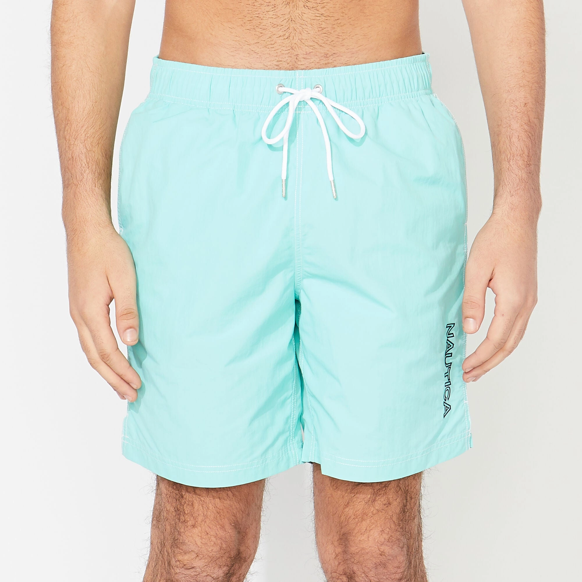 Nautica Mens 8" Quick-Dry Swim