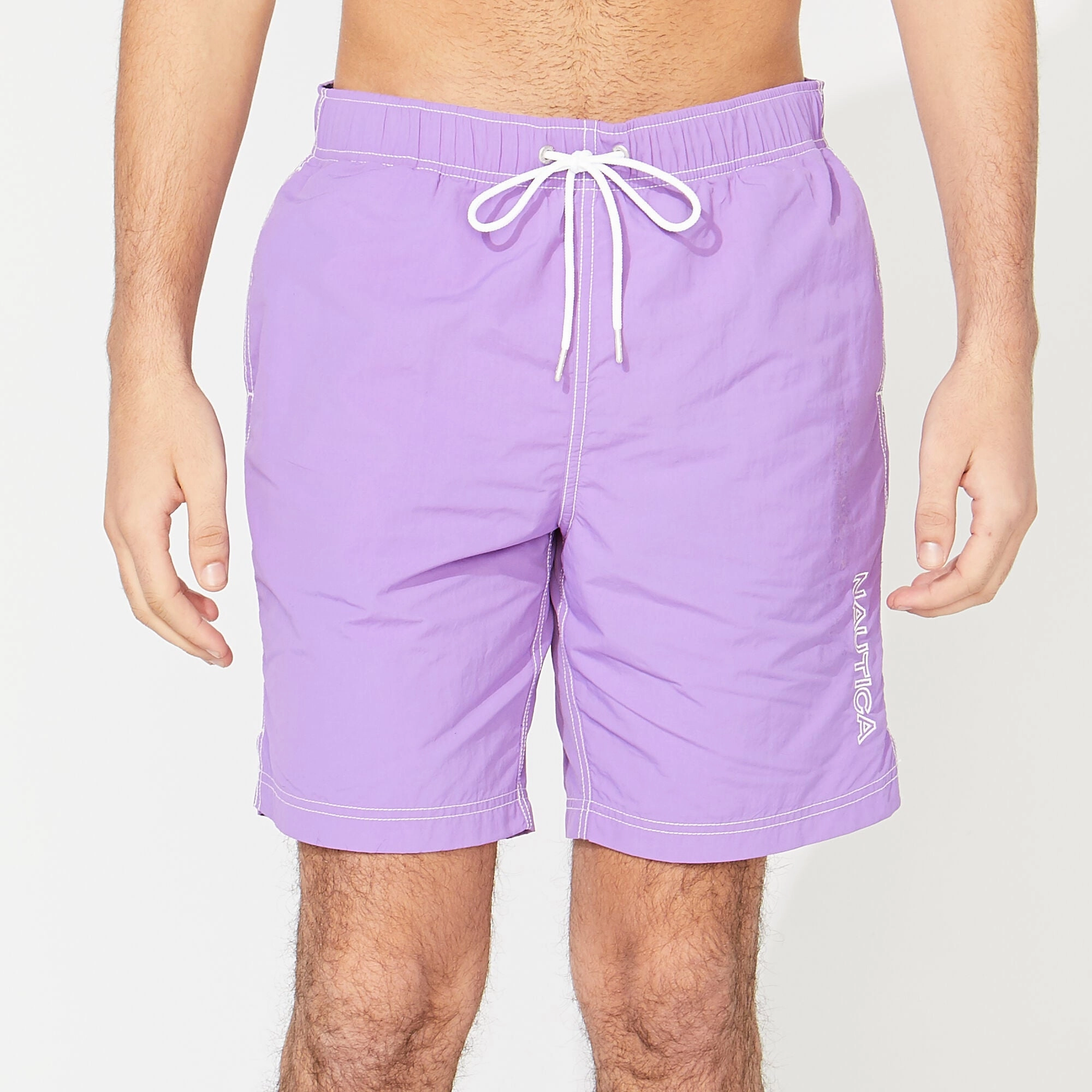 Nautica Mens 8" Quick-Dry Swim